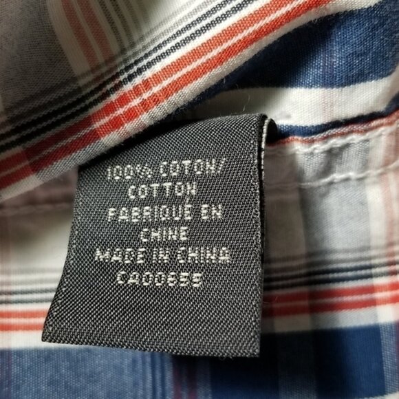 RW & CO Men's Shirt Size L Plaid RW. '99 Button Down Western - Picture 7 of 7